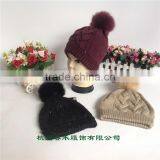 Colourful Jacquard Women and Lady Popular Knitted Winter Hat Factory thumbnail-1