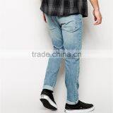 Hot Sale New Style Men Damaged Jeans thumbnail-2