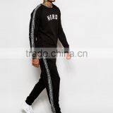 Polyester&Cotton Hero Wholesale Men Jogger Sweatpants With Taping Details thumbnail-3