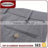 New Design Men Light Grey Checked Formal Pants Designs thumbnail-5