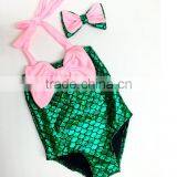 Kids Girls Summer Mermaid Swimwear Bikini Set Swimsuit Swimming Fancy Costume Mermaid thumbnail-3