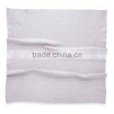 Grey Organic Cotton Baby Blanket With Crochet Little Bear thumbnail-3