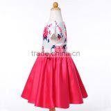 L-91#girls Boutique Dresses Floral Printed Dresses Baby Girl Cute Birthday Party Dress thumbnail-2