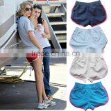 Cotton Plain Girls Sexy Shorts thumbnail-2