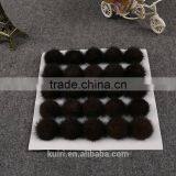 2016 New Design Pom Pom Fur Balls Genuine 3cm Real Mink Colorful Fur Ball Pom thumbnail-4