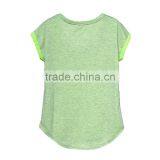 Ladies Cheap Print Tshirt100%bamboo Fiber Tshirt Cheap Wholesale Tshirts thumbnail-2