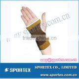 New Arrivals Brown Elasticated Hand Sleeve Arthritis Palm Glove Support MZ0497 thumbnail-1