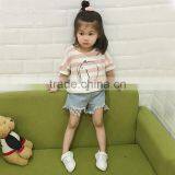 S17097A New 2017 Summer Baby Clothes Short-sleeve Girls T Shirts thumbnail-3
