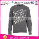 Dark Grey European Custom Wholesale Hoodie Sweater thumbnail-1