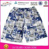 OEM Custom Design Floral Beach Printed Mens Shorts thumbnail-1