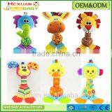 Baby Develop Soft Interactive Toys Hand Ring Bell Baby Musical Hanging Toys