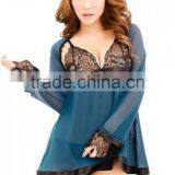 Babydoll Sexy Lingerie Green thumbnail-1