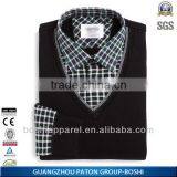 Latest Slim Fit Long Sleeve Plaid Shirts For Men Pictures Of Available Colors thumbnail-2