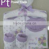 New Born Baby 6pcs Set/ Baby Clothing Gift Set Box Ningbo thumbnail-1