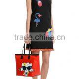 Wholesale Fashion Women Beach Wear Beach Printed Cotton Dress Lady Sexy Beach Dress thumbnail-2