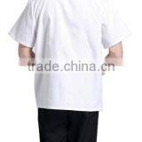 China Manufacturer Direct Wholesale Short Sleeve Cotton Chef Uniform thumbnail-2