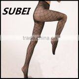 Ultrafine diamond sexy retro black pantyhose small mesh fishnet stockings