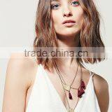 2016 Guangzhou Shandao Manufacture High Fashion Summer Sexy Spaghetti Strap Loose White Chiffon New Style Top For Girls thumbnail-5