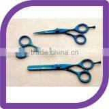 Professional Barber Blue Titanium Coated Hair Cutting Shears