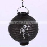 Wholesale Halloween Decoration Round Lamp Haning LED Paper Lanterns thumbnail-4