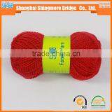 China Fantasy Yarn Supplier Shingmore Bridge Cheap Selling Good Quality 100 Polyester tt Wave Yarn for Hand Knitting thumbnail-3