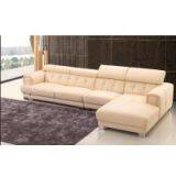 LH009D White Leather Sofa thumbnail-1