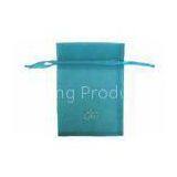 Small Ribbon Organza Bags With Logo , Recyclable Organza Jewelry Bags thumbnail-1