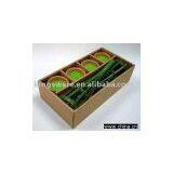 Hand Painted Terracotta Citronella Candle thumbnail-1