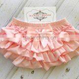2015Hot Sale Cute Cotton Baby Bloomer With Ruffles Kids Shorts Baby Diaper Cover For Infants Zebra Bloomers Child Bloomers thumbnail-5