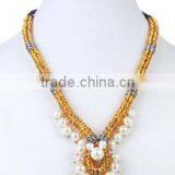 2015 Fashion Metal Chain Necklace Circle Necklace