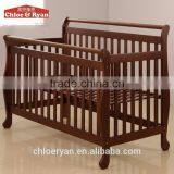 New Design Portable Wooden Baby Bed Rail With Removeable Wheels thumbnail-5