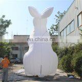 Customized Giant White Rabbit Model/rabbit Cartoon Inflatable With LED Light thumbnail-3