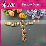 2017 High Quality New Design Wholesale Shoe Accessories PU Ladies Shoes Upper thumbnail-3