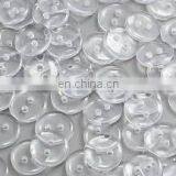 Custom Clear Sewing Resin Garment Plastic Buttons on Shirts thumbnail-4