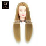 wholesale human hair manikin heads mannequin head with human hair images hairdressing training head real hair photos