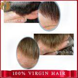 Virgin Indian Human Hair Piece Men Toupee thumbnail-2