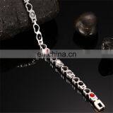 Heart Style Arthritis Bangle Adjustable Titanium Magnetic Bracelet for Women thumbnail-6