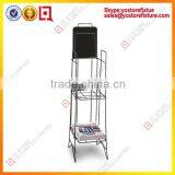 Fashion New Design Useful Metal Magazine Newspaper Rack thumbnail-2
