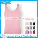 OEM Factory Latest Style Promotional Plain Tank Top thumbnail-4