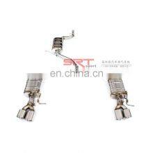 4 Exhaust Tips for Volkswagen VW Magotan Pipe Catback With Quad Double Tip thumbnail-4