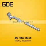 2016 New Product Metal Chrome Waterfall Display Hook for Slatwall Accessories thumbnail-1