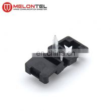 MT-1761 Electric wire cable holding clip with single nail plastic fiber clip