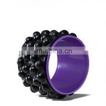 YOUMAY Fitness Body Building Open Back Home Gym Exercise Yoga Wheel thumbnail-1