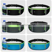 Custom Logo Nylon Hiking Waterproof Sporting Green Plus Bottle Waist Running Belt Bag thumbnail-4