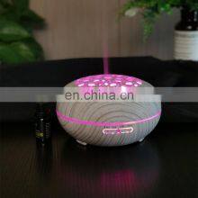 Artic Oak Humidifier Oil Diffuser Factory White Wood Romantic Light Ultrasonic Aroma Diffuser thumbnail-4
