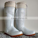 china popular white special boots for food industry safety boots