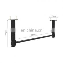 Suspended ceiling pull-up apparatus exercises single lever large horizontal bar with high and low adjustable arm strength