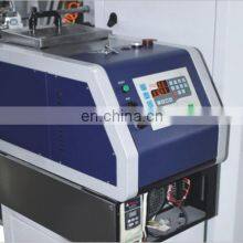 HSD400B Automatic Flat V Bottom Pastry Food Brown Kraft Gusset Paper Bag Making Machine With Transparent Plastic Film Window thumbnail-5