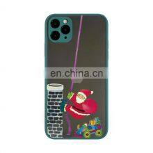 Christmas Claus Deer Black Anti-Scratch Shockproof TPU Phone Case Mobile Phone Case for IPhone 12 /13ProMax thumbnail-5