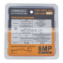 CCTV Camera Accessory New Passive 8MP AHD CVI TVI CVBS HD Video Balun thumbnail-4